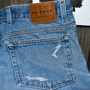 Vintage hand distressed Arizona Jean